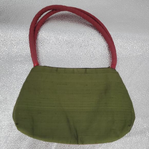 Paint the Lily Tapestry Fabric Bag Regency Retro Costume Renaissance‎ Festival - Picture 2 of 7